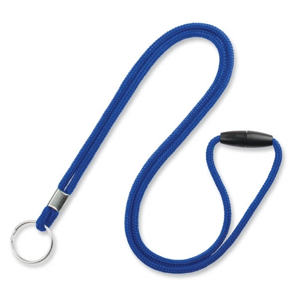 1/8" Blank Breakaway Lanyards with Split Ring