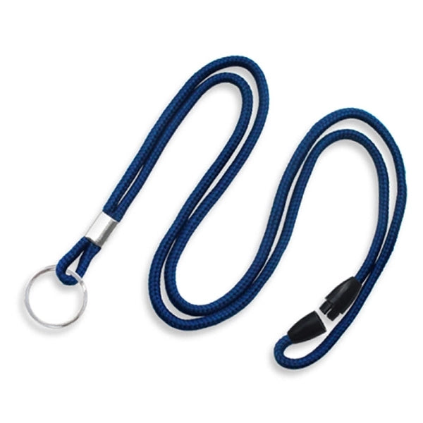 1/8" Blank Breakaway Lanyards with Split Ring