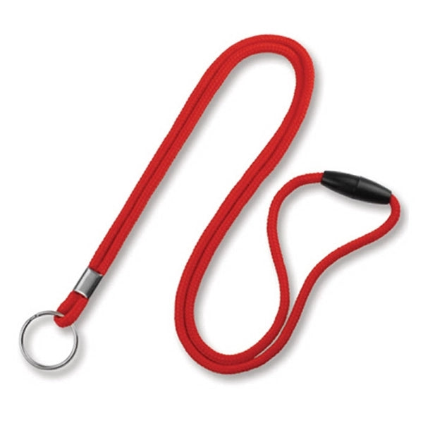 1/8" Blank Breakaway Lanyards with Split Ring