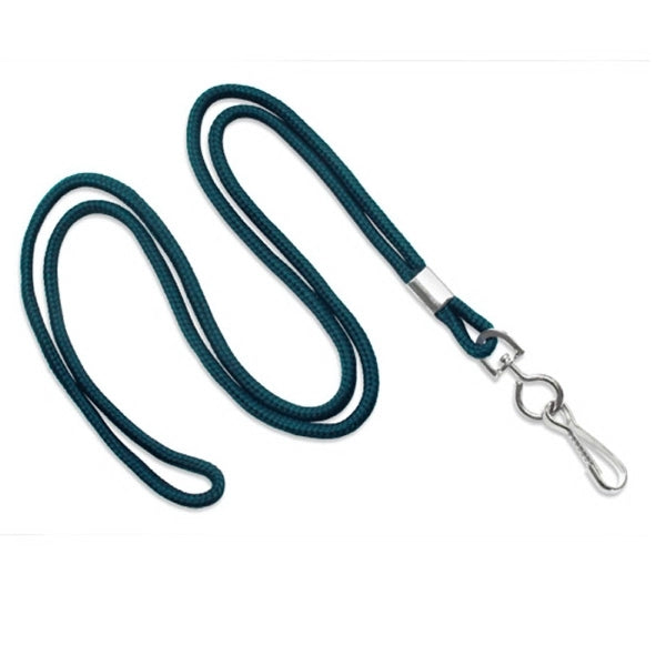 1/8" Blank Non-Breakaway Lanyards with Swivel Hook