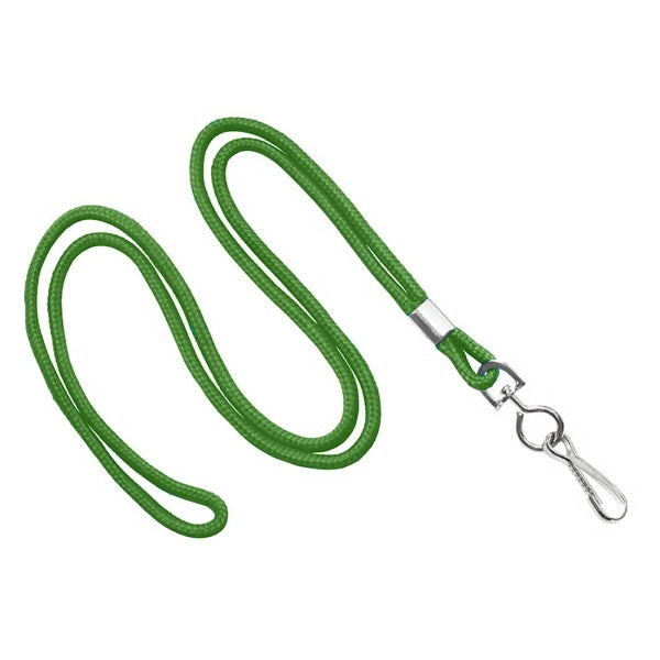 1/8" Blank Non-Breakaway Lanyards with Swivel Hook
