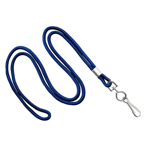 1/8" Blank Non-Breakaway Lanyards with Swivel Hook