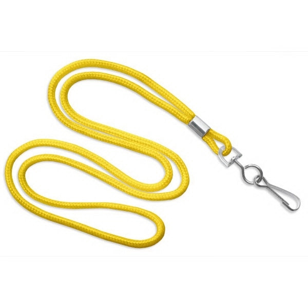 1/8" Blank Non-Breakaway Lanyards with Swivel Hook