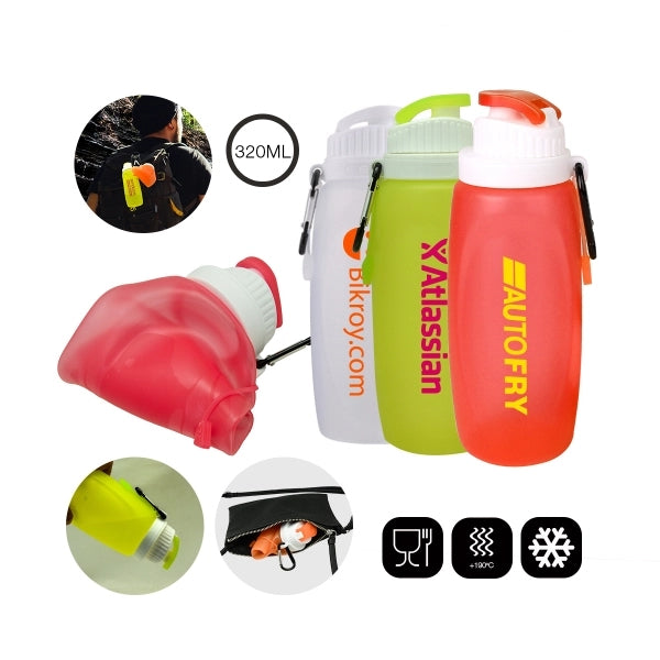 H2O Collapsible Water Bottle SM - 11oz (320ml)