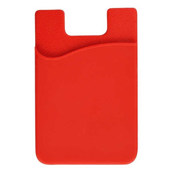 Adhesive Silicone Cell Phone/Credential Wallets