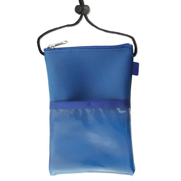 Vinyl Multi-Pocket Credential Wallet with Pen Holder