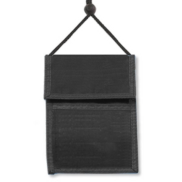 Nylon Multi-Pocket Credential Wallets with Adjustable Strap