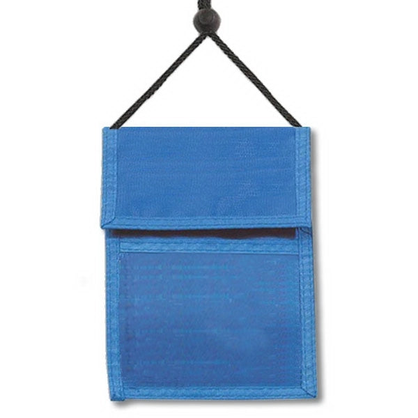 Nylon Multi-Pocket Credential Wallets with Adjustable Strap