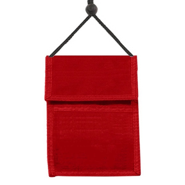 Nylon Multi-Pocket Credential Wallets with Adjustable Strap
