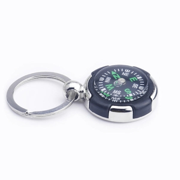 Circle Compass Key Chain