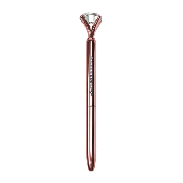 9 Carat Diamond Crystal Ballpoint Pen