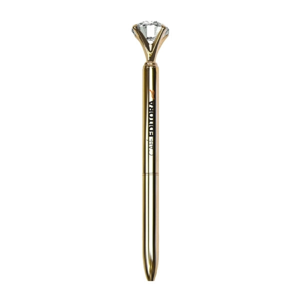 9 Carat Diamond Crystal Ballpoint Pen