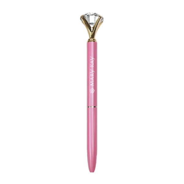 9 Carat Diamond Crystal Ballpoint Pen
