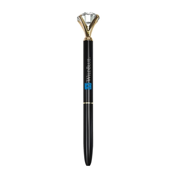9 Carat Diamond Crystal Ballpoint Pen