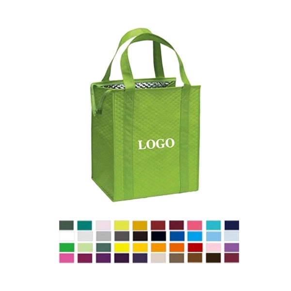 14.96(H) x 12.99"(L) x 8.66"(W) Insulated Cooler Grocery Bag