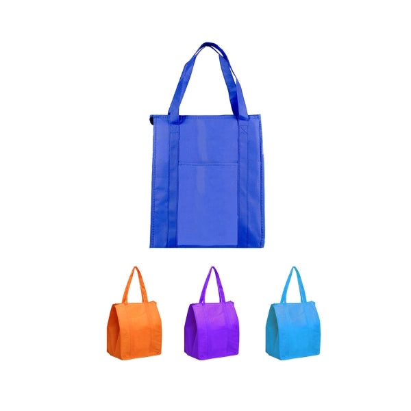 Zippered Insulated Cooler Tote Bag