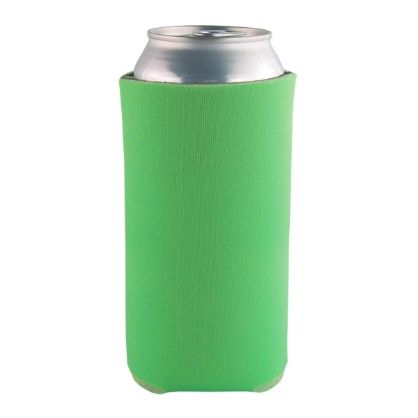 16 oz Tall Pocket Can Coolie with 3 sided Imprint
