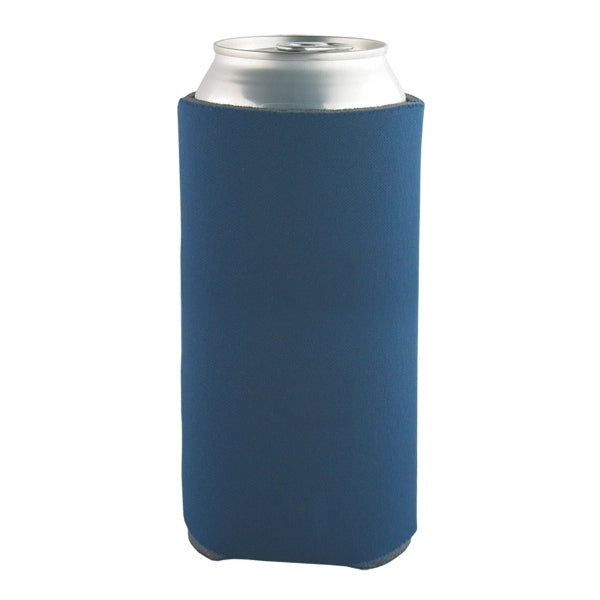16 oz Tall Pocket Can Coolie with 3 sided Imprint