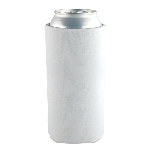 16 oz Tall Pocket Can Coolie with 3 sided Imprint