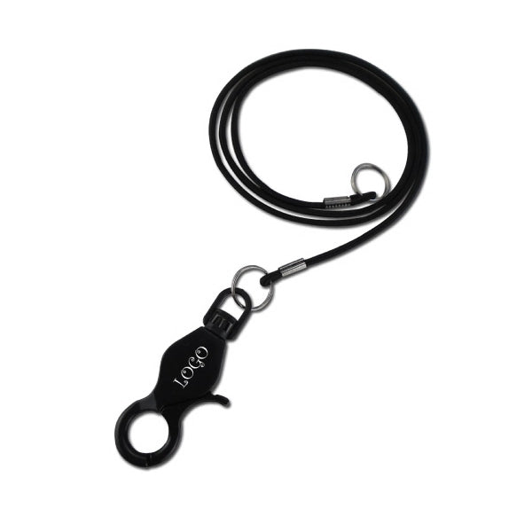 31" Elastic Bungee Coil Cord With Lobster Claw