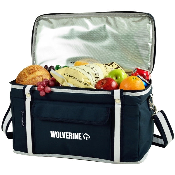 Collapsible Cooler with Steel frame/Side Supports - 42 Cans