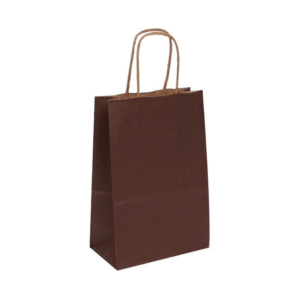 Smooth Matte Shopping Bags (5.5" x 3.25" x 8.375")