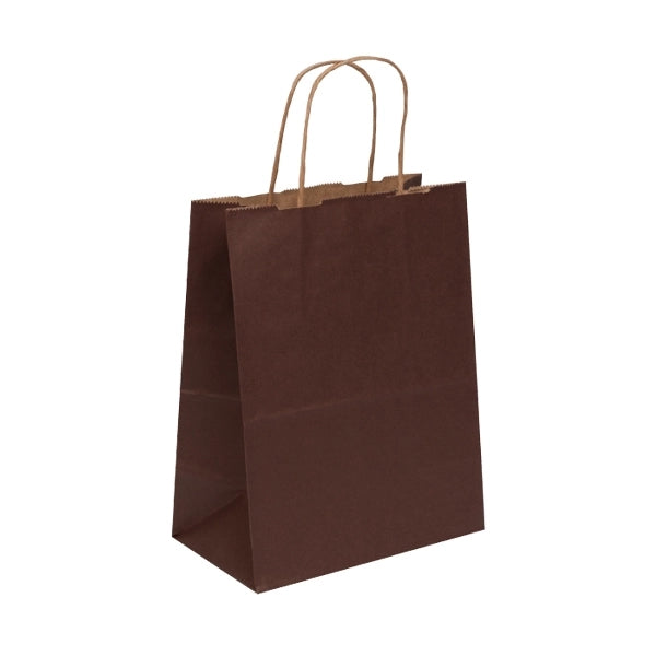 Smooth Matte Shopping Bags (8" x 4.75" x 10.5")