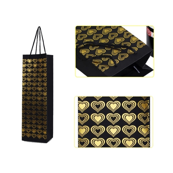 Paper Gift Tote Wine Bag