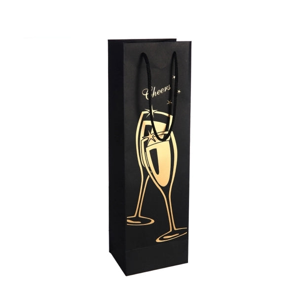Paper Gift Tote Wine Bag
