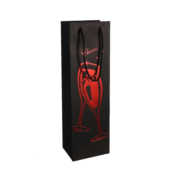 Paper Gift Tote Wine Bag