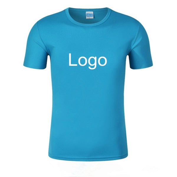 Short Sleeves Unisex Quick-Dry Crew NECK T-Shirt