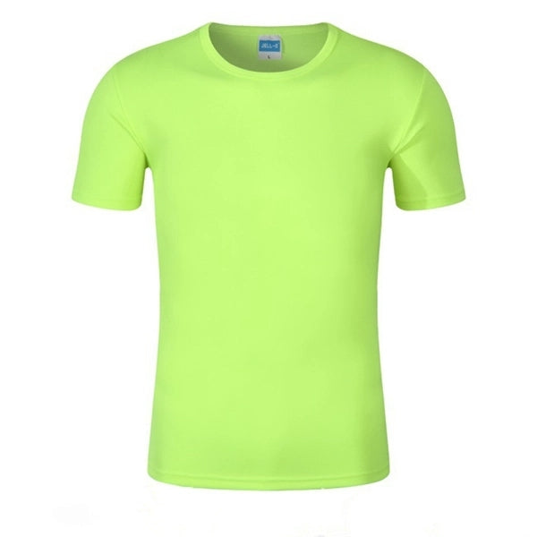 Short Sleeves Unisex Quick-Dry Crew NECK T-Shirt