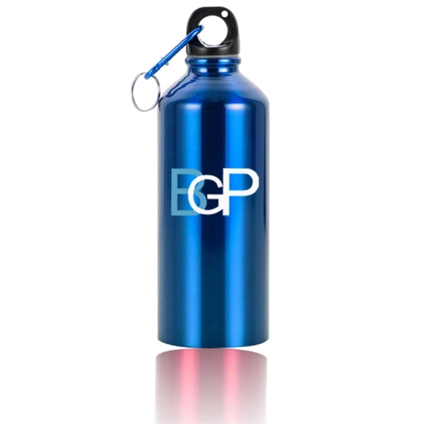 20oz Stainless Steel Sports Water Bottle With Carabiner