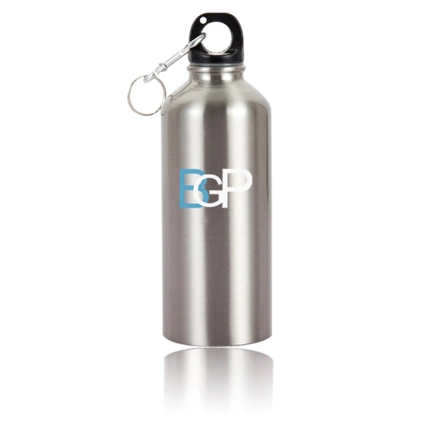 20oz Stainless Steel Sports Water Bottle With Carabiner