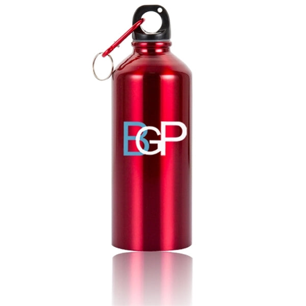 20oz Stainless Steel Sports Water Bottle With Carabiner