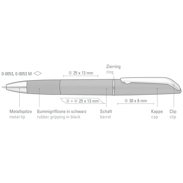 QUANTUM M Twist-Action Pen