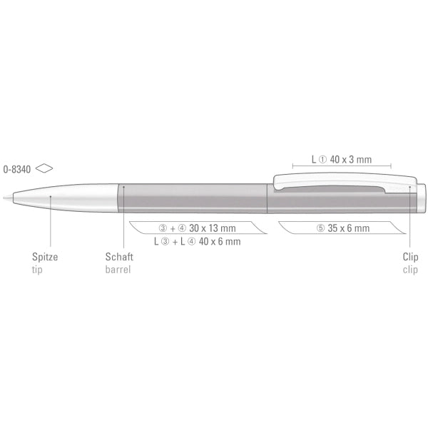 SLIDE Twist-Action Pen