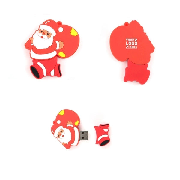 2GB Chirstmas Santa USB Flash Drive
