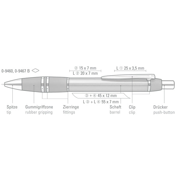 VENUS Plunger-Action Pen