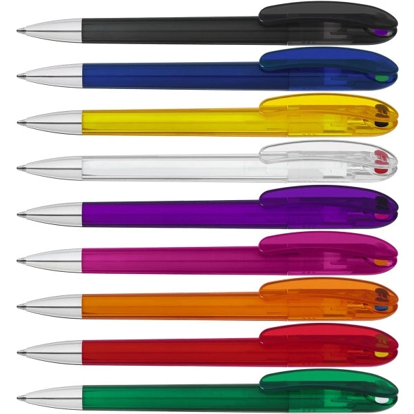 SPOT Transparent SI Plunger-Action Pen
