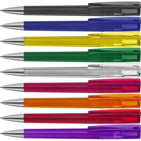 ULTIMO transparent SI Twist-Action Pen