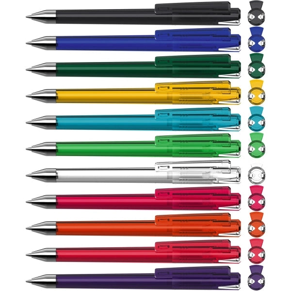 CRYSTAL Transparent SI Twist-Action Pen
