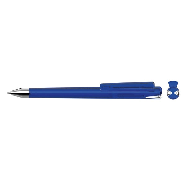 CRYSTAL Transparent SI Twist-Action Pen