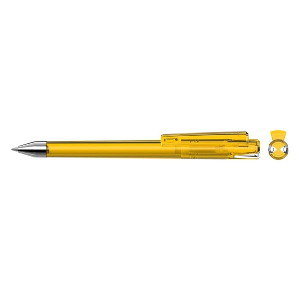 CRYSTAL Transparent SI Twist-Action Pen