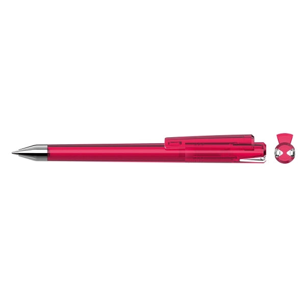 CRYSTAL Transparent SI Twist-Action Pen