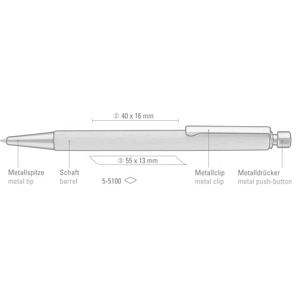 CALIBRA S Retractable Ballpoint Pen