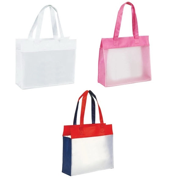 Environmental Frosted Shopping Tote Bag
