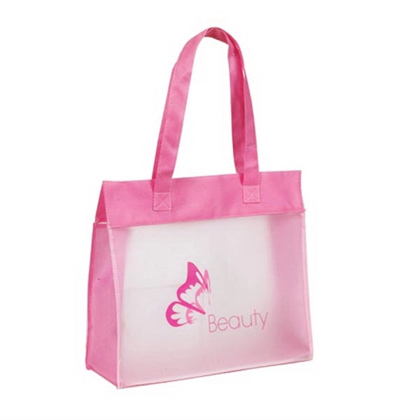 Environmental Frosted Shopping Tote Bag