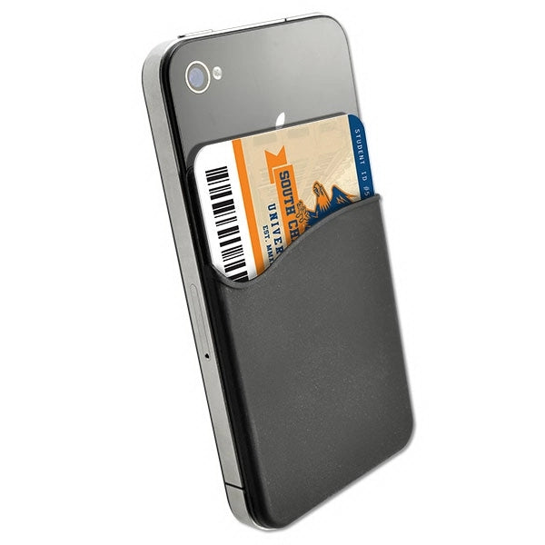 Adhesive Silicone Cell Phone/Credential Wallets