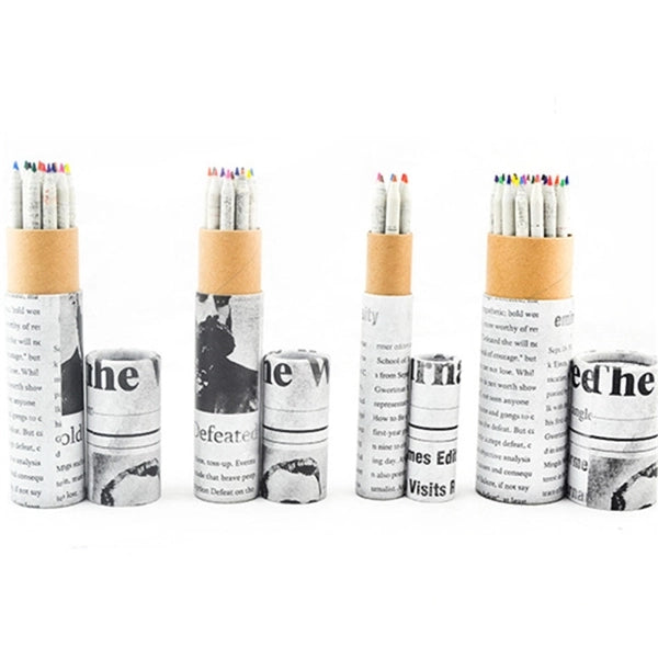 Recycled Newspaper Pencil